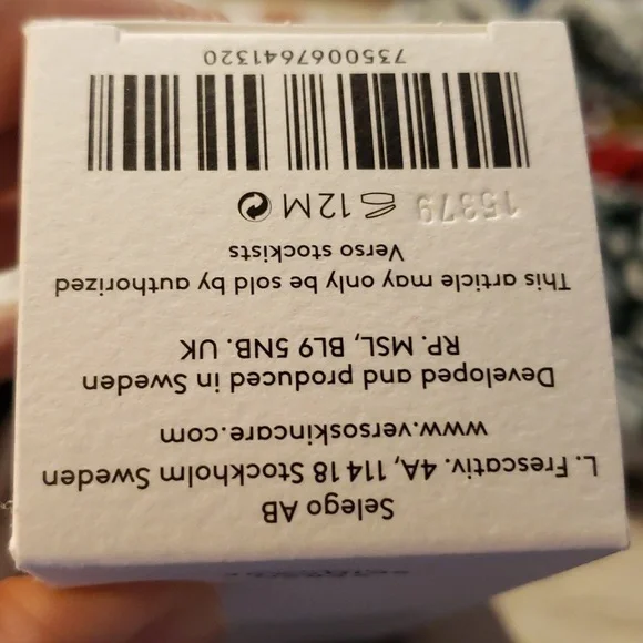 Verso Nourishing Mask with Ceramides NIB NEW IN BOX - Picture 3 of 9